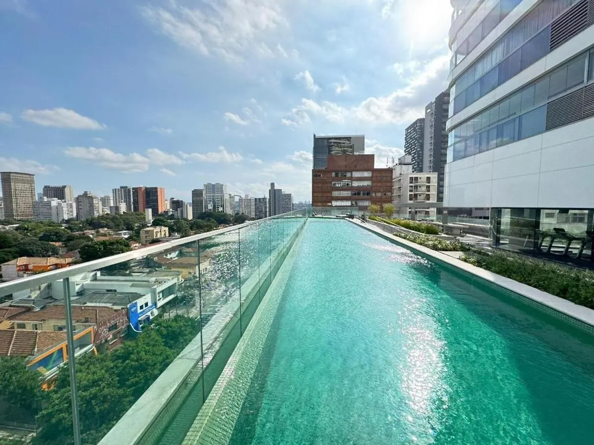 Apartamento Completo Em Sao Paulo- Com Piscina 巴西