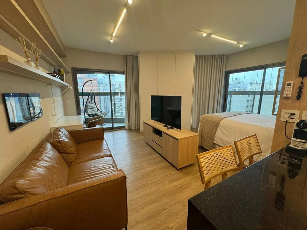 公寓 Apartamento Completo Em Sao Paulo- Com Piscina 巴西